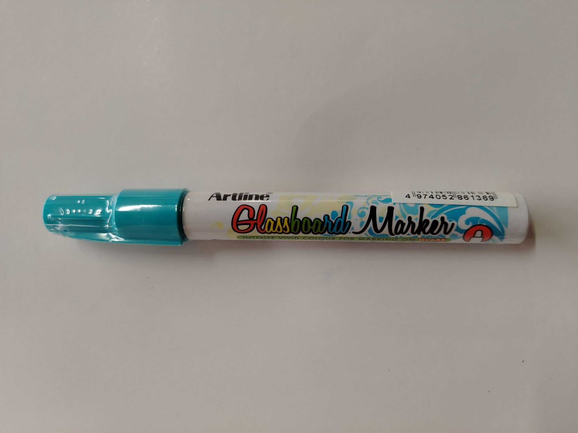 MARCADOR VIDRIO ARTLINE CELESTE PTA BALA