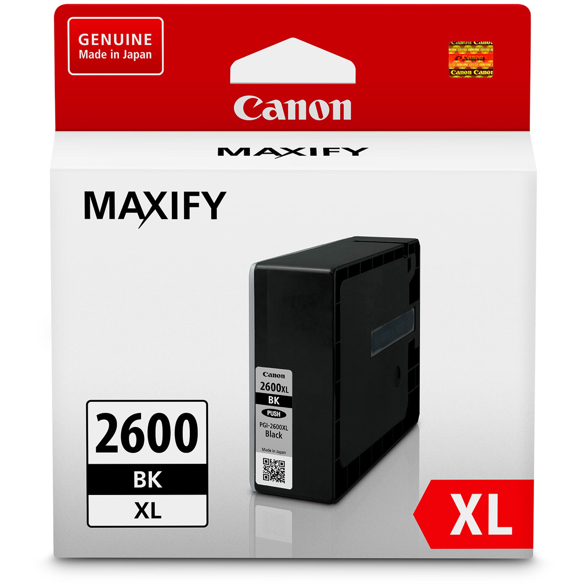 Canon Maxify PGI2600XLBK Ink Cartridge High Yield Black