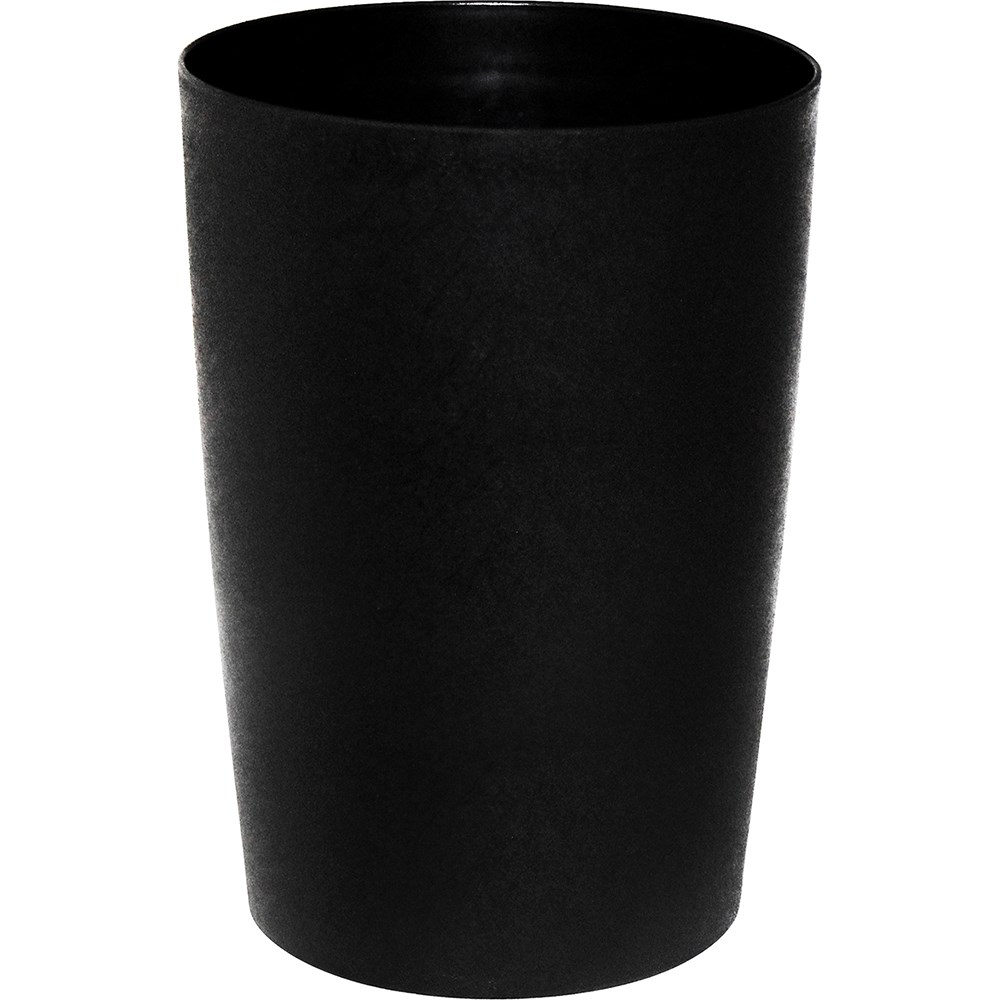 Compass Round Tidy Bin 8 Litres Black