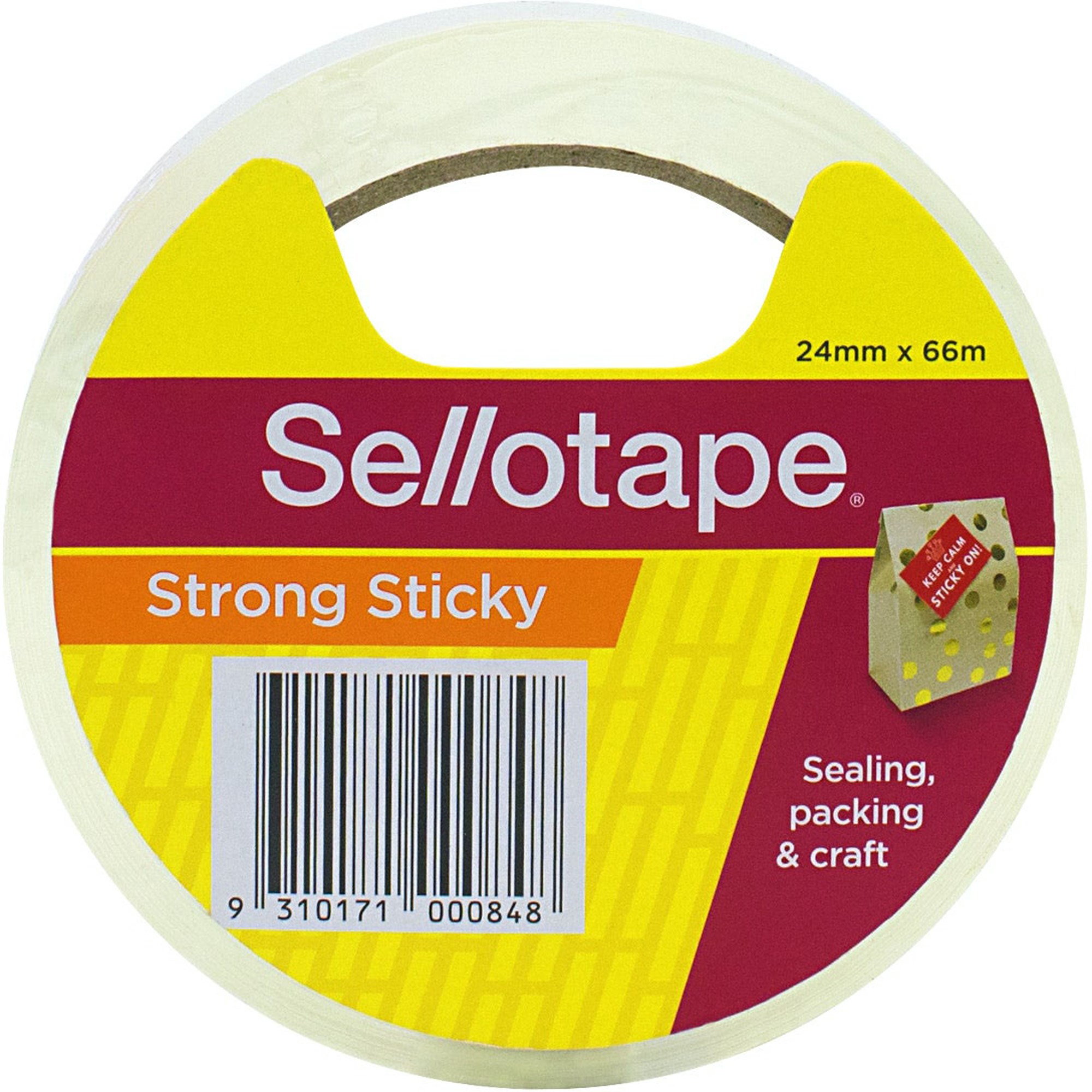 Sellotape Sticky Tape 24mmx66m Clear