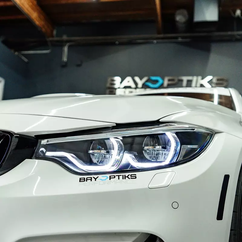 F8X F80 M3 F82 M4 & F32 Coupe LCI2 Ikon Style Headlights (2014–2017)