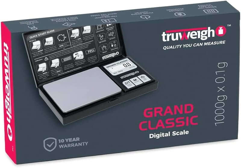 TRUWEIGHT GRAND CLASSIC DIGITAL SCALE 1000GX0.1G
