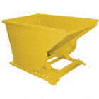 Tolva de Autovaciado, 6000 lb., Acero, Amarillo