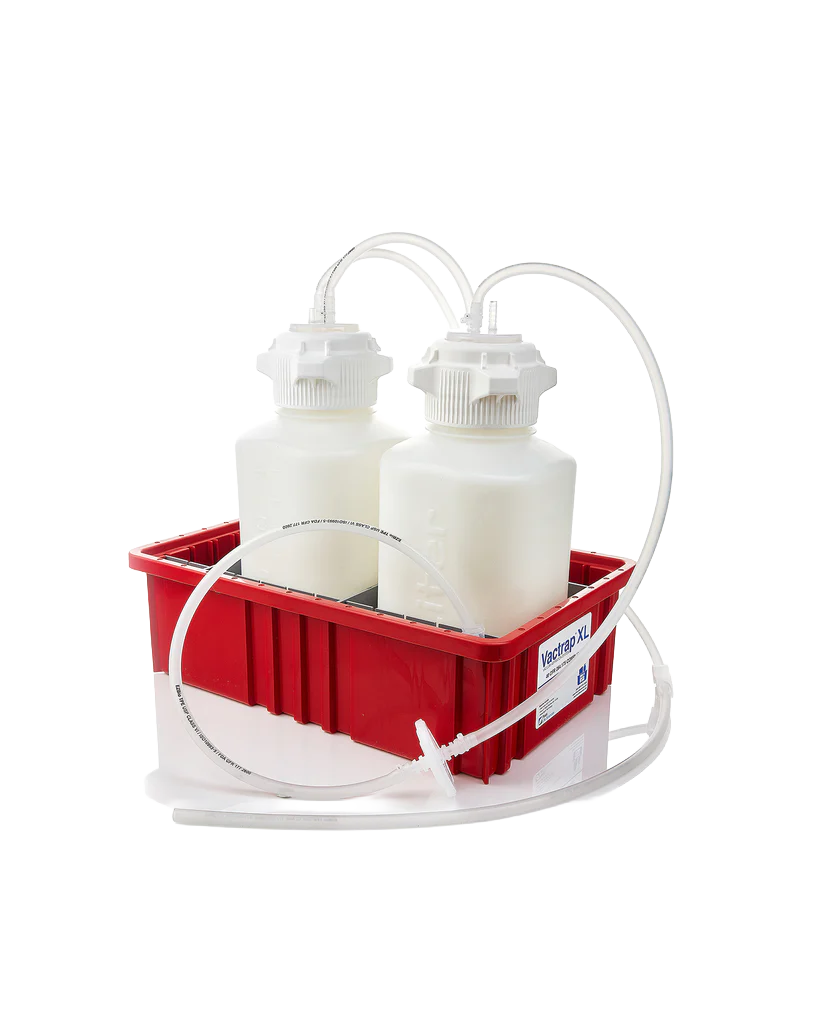 Vactrap XL™ Vacuum Trap System, 4+4 L HDPE 1/EA