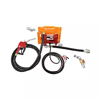 FUEL CUBE WESTERN GLOBAL 250GALLON DOUBLE WALL STATIONARY STORAGE TANK INCLUDING FILL RITE 110V FUEL TRANSFER PUMP AND AUTOMATIC NOZZLE