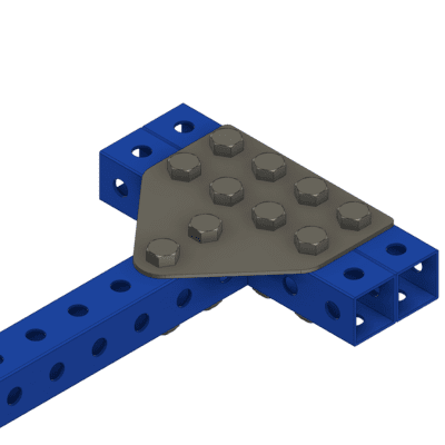 4" Center Adapter - Black