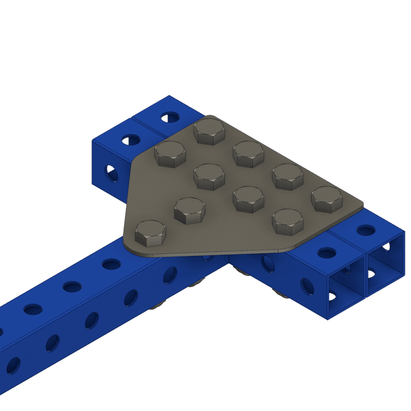 4" Center Adapter - Black