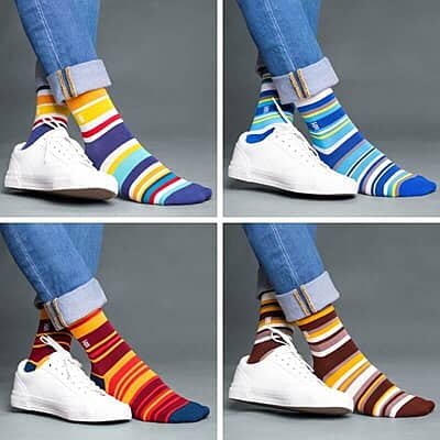 SockSoho - SUMMER STRIPE GIFT BOX