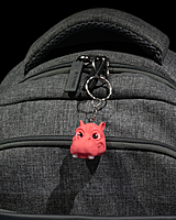 Hippo Keychain