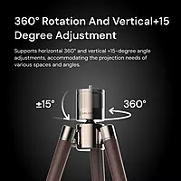 Valerion Walnut Tripod Stand