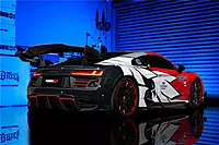 Audi R8 GEN2 V10 PLUS Coupe IMPII Carbon Fiber Trunk Wing w/ Base | OEM-Fit Spoiler Upgrade
