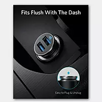 Anker PowerDrive 2 Alloy Car Charger – Black