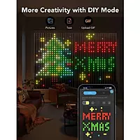 Govee Curtain Smart Light (1.5x2m) 25W WiFi Bluetooth Music Sync RGBIC