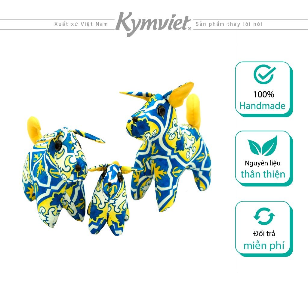 Chó Bông Cati KYMVIET Vải Cotton Chó Bông Cati KYMVIET Vải Cotton