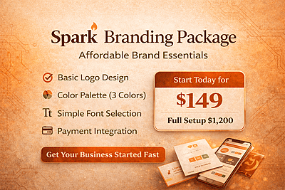 The Spark Package – Brand Starter Kit