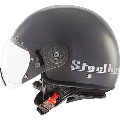 STEELBIRD SB-27 STYLE BLACK C/V (L)