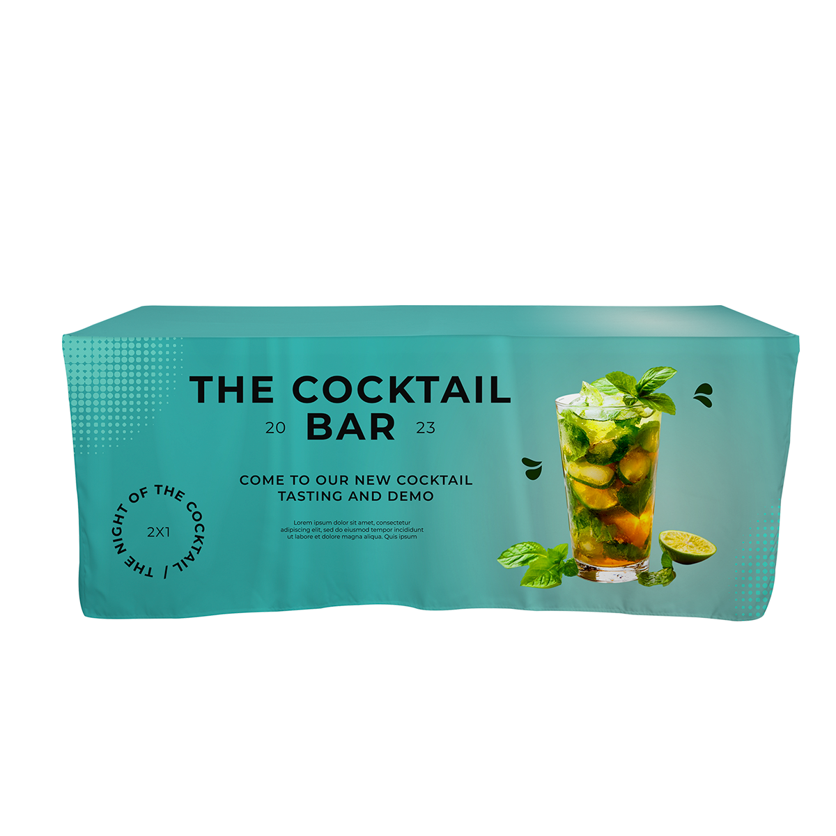 4ft Fitted Table Cover