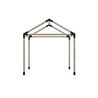 GRID 30 Single Pergola Kit for 4x4 Wood Posts