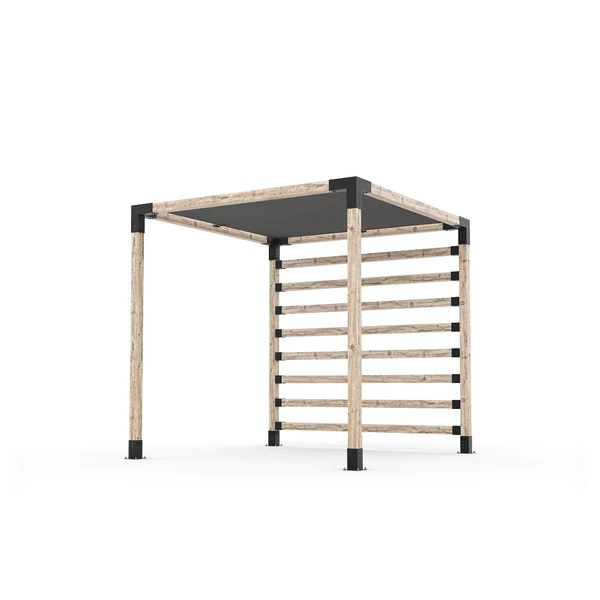 Pergola Kit with Post Wall for 4x4 Wood Posts
