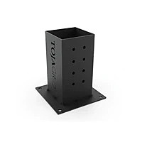 SOLO Pergola Post Base and Wall Mount Bracket for 4x4 Wood Posts | 1 Pack