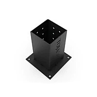 SOLO Pergola Post Base and Wall Mount Bracket for 4x4 Wood Posts | 1 Pack