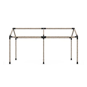 GRID 30 Double Pergola Kit for 4x4 Wood Posts