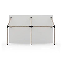 GRID 30 Double Wall Mount Pergola Kit for 4x4 Wood Posts