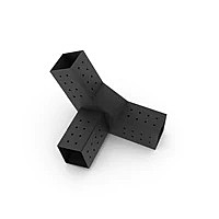 PEAK TRIO 30 for 4x4 Wood Posts | 2 Pack
