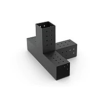 QUAD 4 Arm Pergola Extension Bracket for 4x4 Wood Posts