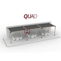 QUAD 4 Arm Pergola Extension Bracket for 4x4 Wood Posts