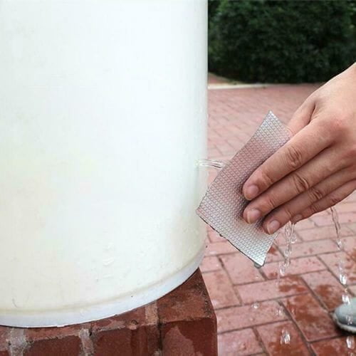 Waterproof Self-adhesive Tape Aluminum Butyl Foil For Roof Pipe Repairing