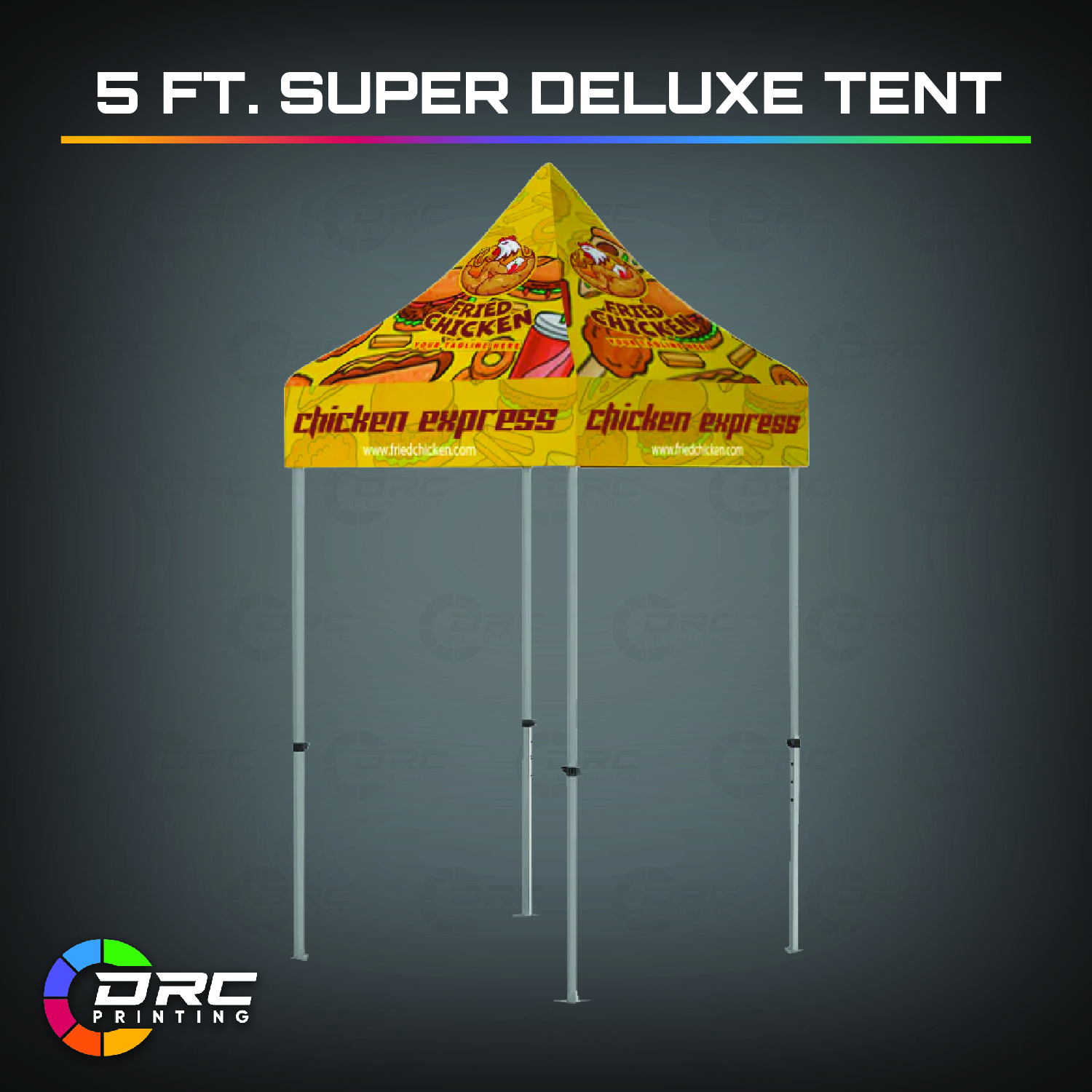 5ft Deluxe Aluminum Tent 5ft Deluxe Aluminum Tent