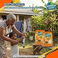 Washing Powder Detergent Lemon Caribbean Clean 2kgs. 1/5
