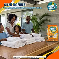 Washing Powder Detergent Lemon Caribbean Clean 2kgs. 1/5