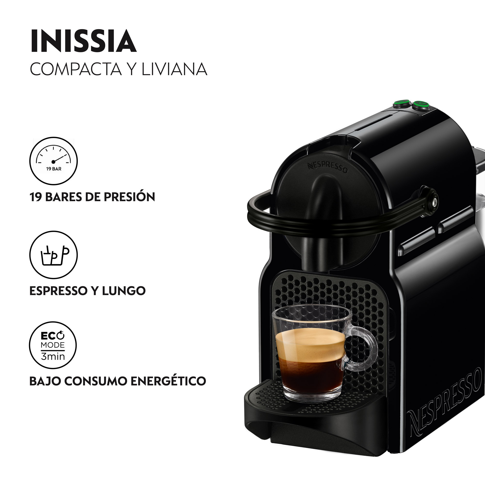Cafetera Nespresso Essenza C30 Black