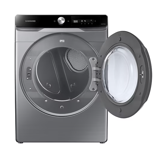 Secadora carga frontal 22 kilos de gas gris WIFI - Multicontrol. 36 Meses Garantía General