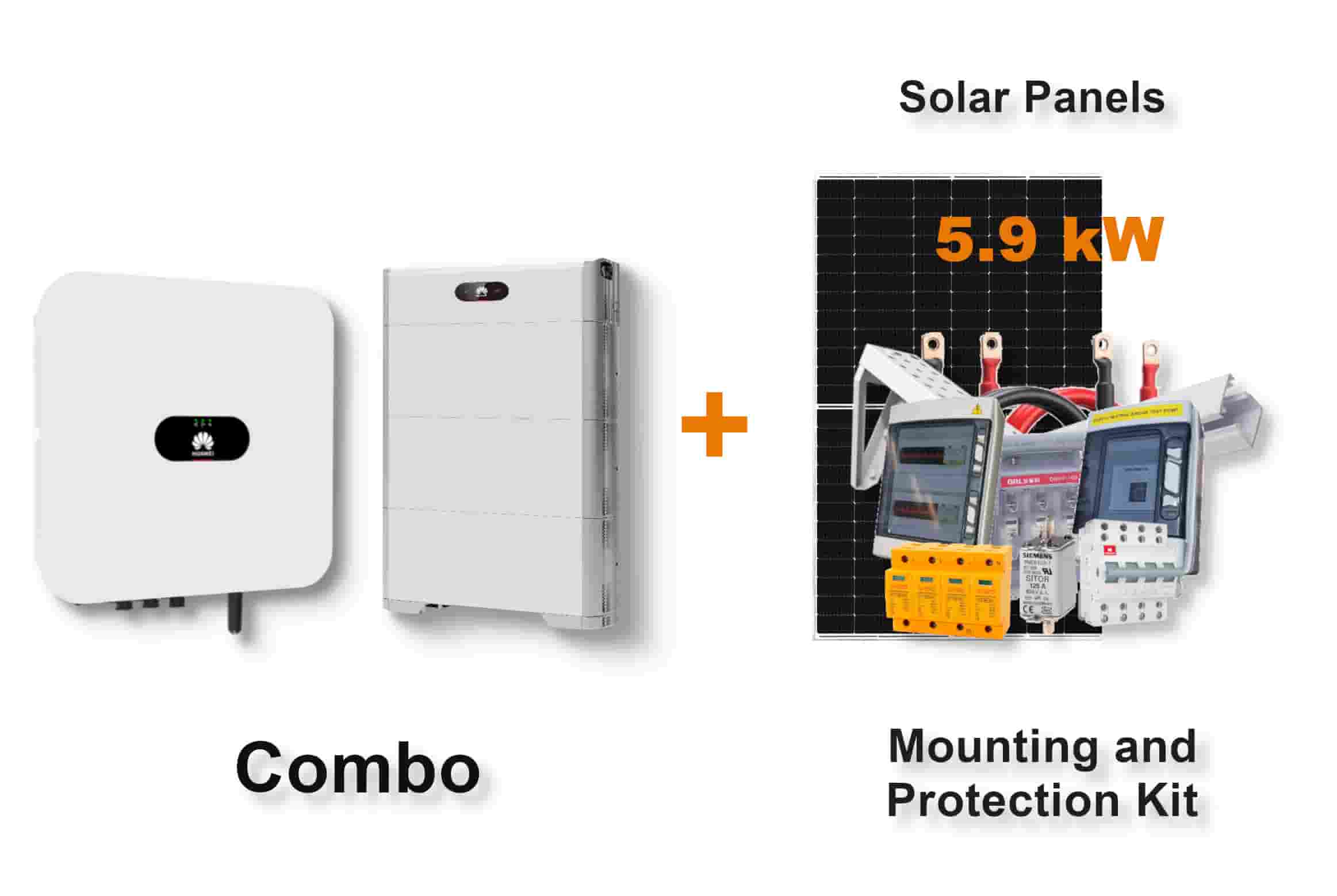 6.0 kW HUAWEI Fusion Solar Combo, c/w 15 kWh Floor Standing Lithium Battery 6.0 kW HUAWEI Fusion Solar Combo, c/w 15 kWh Floor Standing Lithium Battery