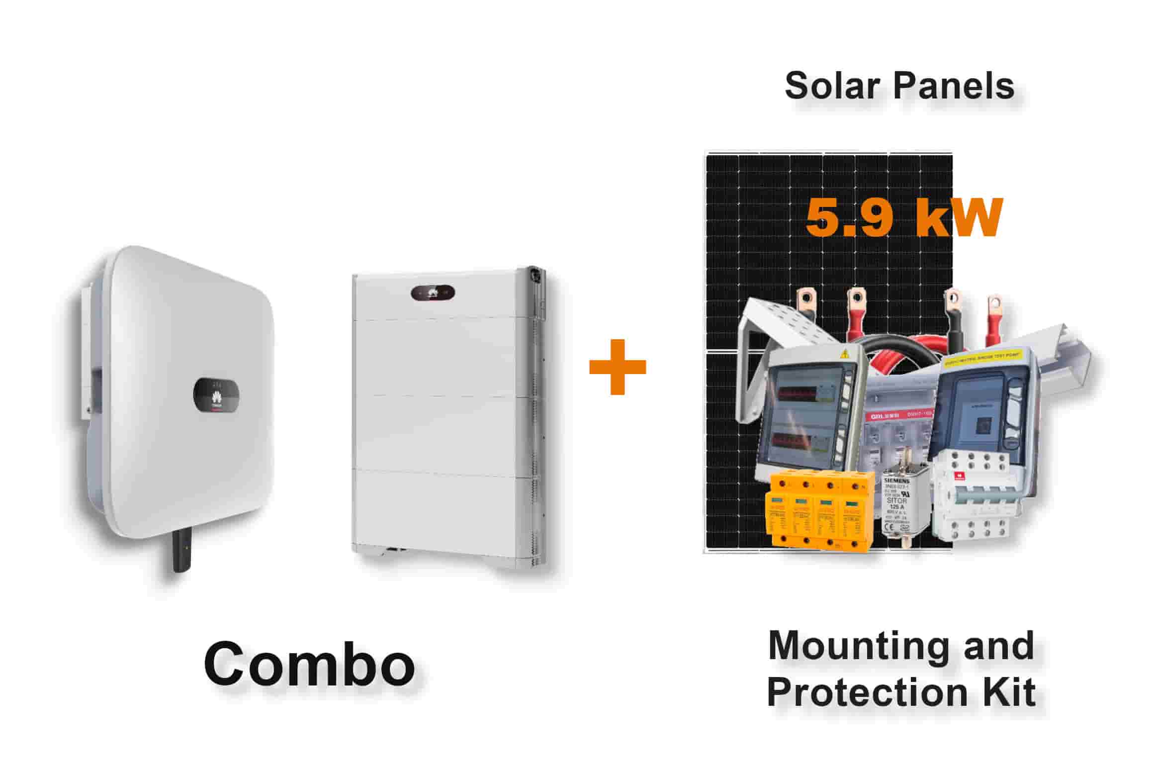 8.0 kW HUAWEI Fusion Solar 3-Phase Combo, c/w 15 kWh Floor Standing Lithium Battery 8.0 kW HUAWEI Fusion Solar 3-Phase Combo, c/w 15 kWh Floor Standing Lithium Battery
