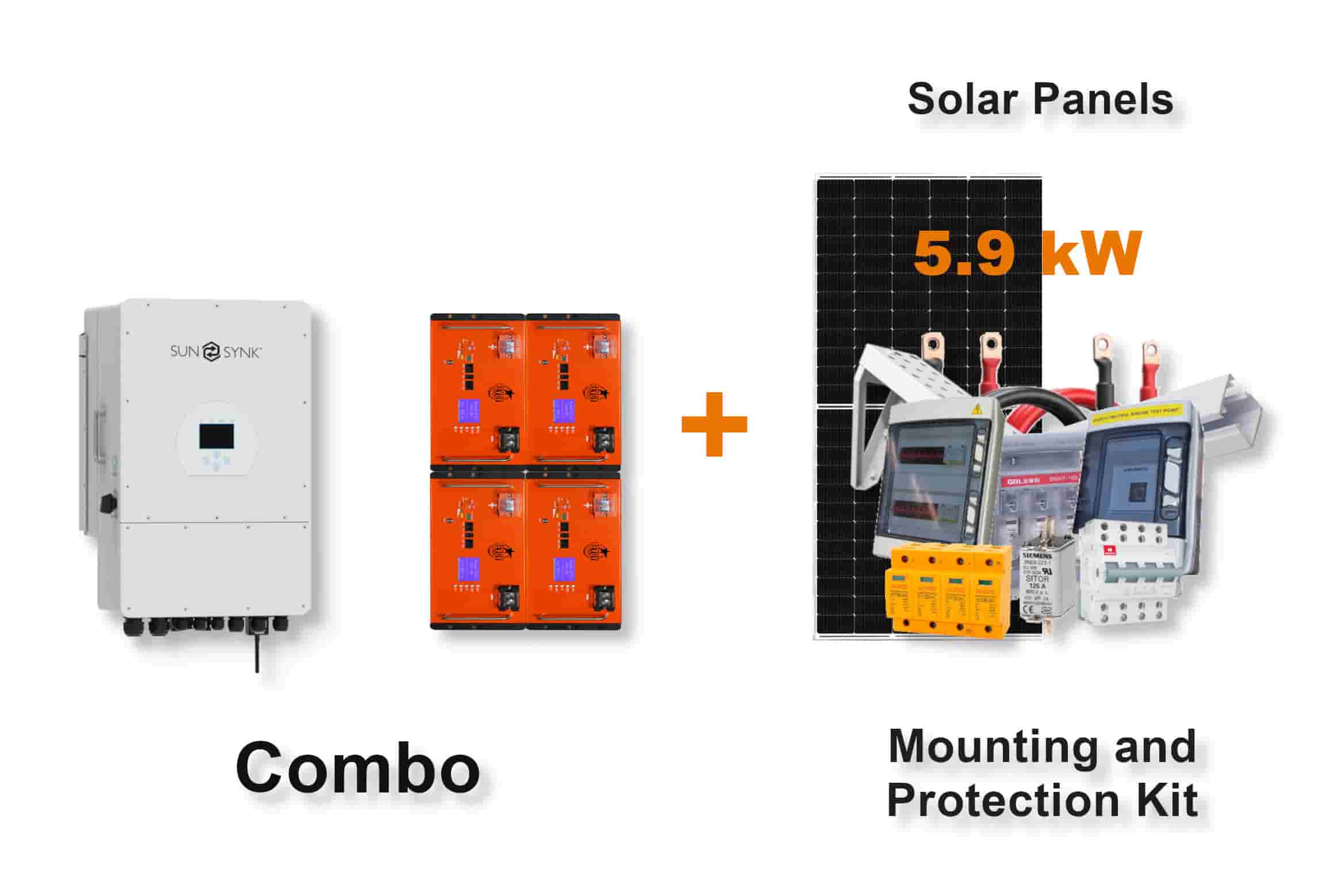 12.0 kW SUNSYNK 3-Phase Hybrid - REVOV Combo, c/w 4x 5.12 kWh Lithium Batteries 12.0 kW SUNSYNK 3-Phase Hybrid - REVOV Combo, c/w 4x 5.12 kWh Lithium Batteries