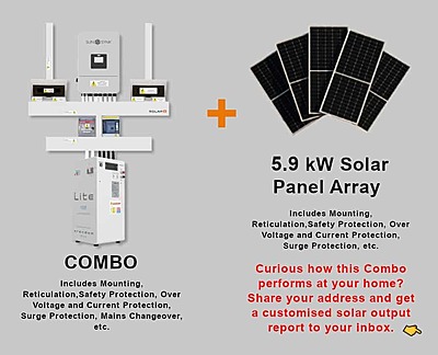 8.0 kW SUNSYNK Hybrid - FREEDOM WON Combo, c/w 10.0 kWh Lithium Battery 8.0 kW SUNSYNK Hybrid - FREEDOM WON Combo, c/w 10.0 kWh Lithium Battery
