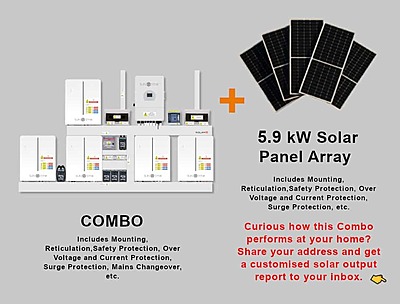 12.0 kW SUNSYNK 3-Phase Hybrid - SUNSYNK Combo, c/w 5 x 5.32 W kWh Lithium Batteries 12.0 kW SUNSYNK 3-Phase Hybrid - SUNSYNK Combo, c/w 5 x 5.32 W kWh Lithium Batteries
