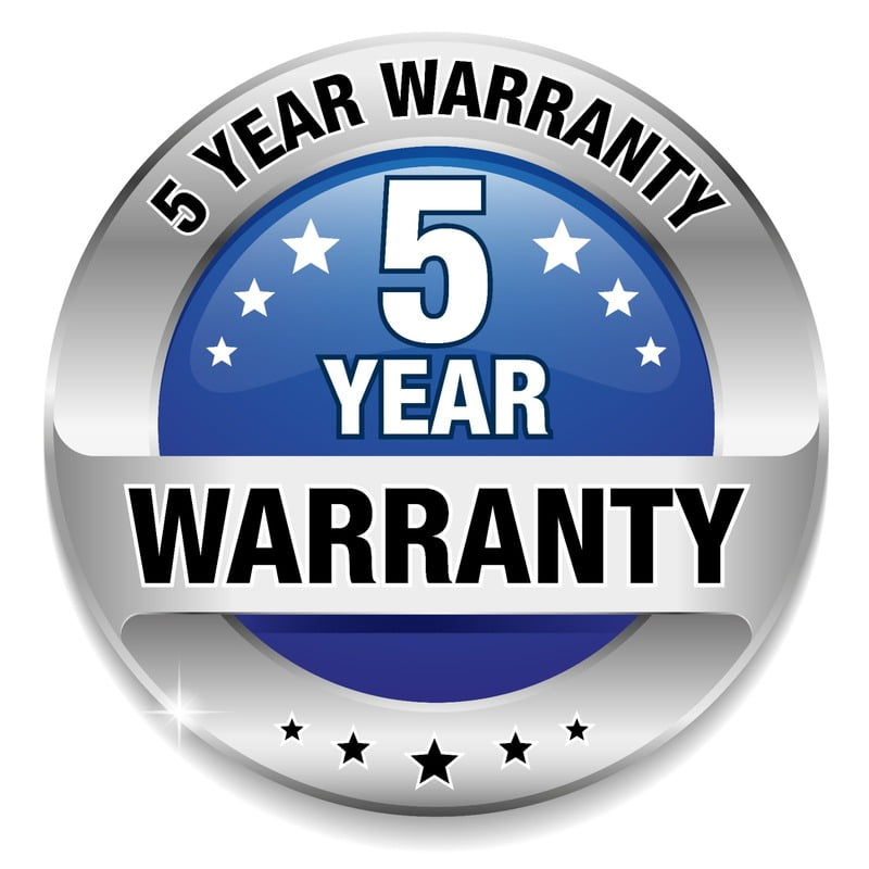 Extended Warranty : 5 Years in Total Extended Warranty : 5 Years in Total