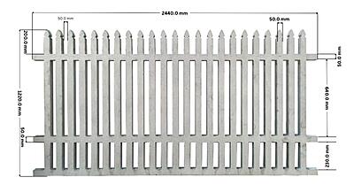 BOUNDARY WALL, GRILL