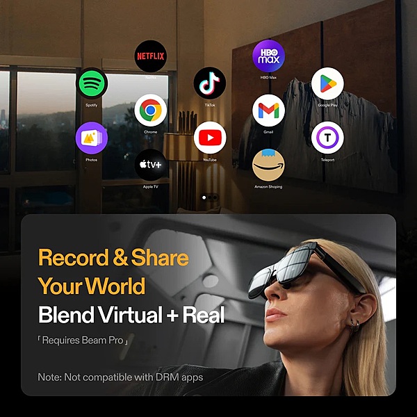 XREAL Eye Micro Camera Add-On for XREAL One & One Pro - 6DoF + MR Capture