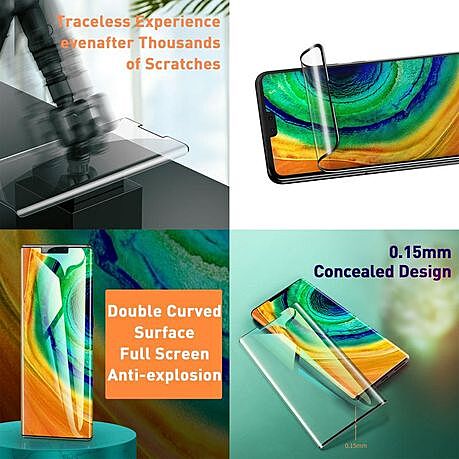 Baseus 0.15mm Flex Screen Protectors*2 for Huawei Mate 30 (for Fingerprint)