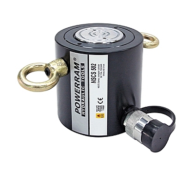 POWERRAM Hydraulic Low Height Single Acting Spring Return Cylinder, NSCS Series