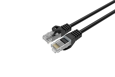 10FT Cat6 Slim Patch Cable Black