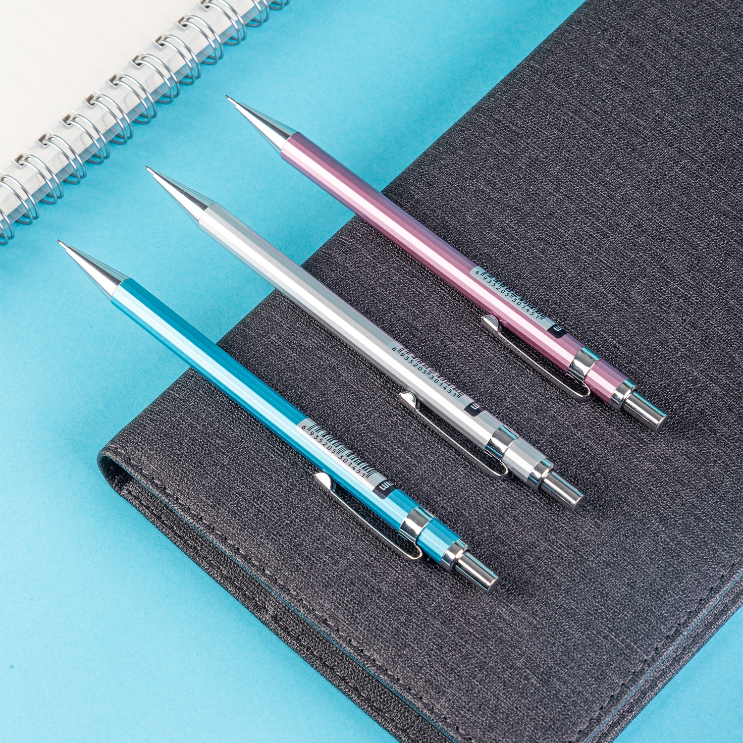 DELI U999 METAL MECHANICAL PENCIL 0.5MM HB