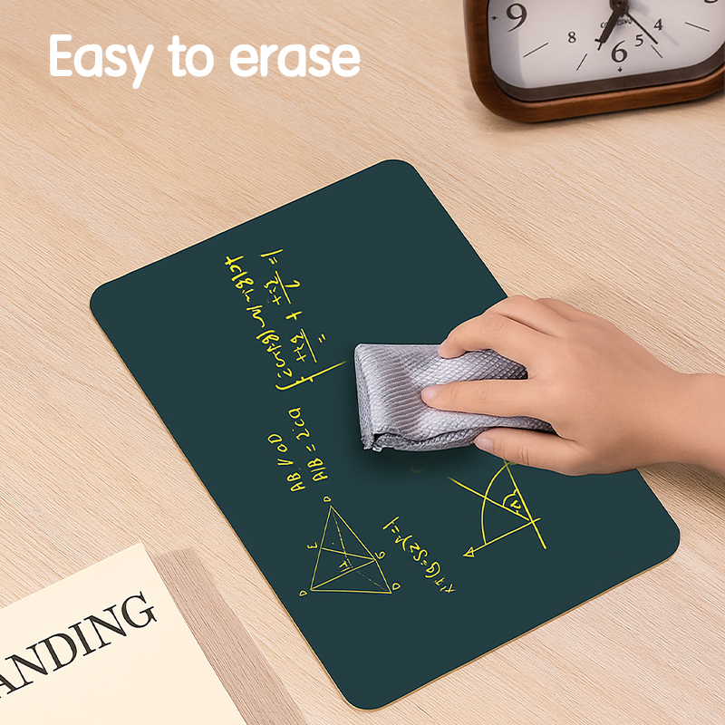 DELI UZ800 DOUBLE-SIDED WHITEBOARD & CHALKBOARD A4 SIZE