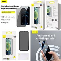 Baseus 0.3mm Privacy Tempered Glass Screen Protector iPhone 12 Series - 12 Mini